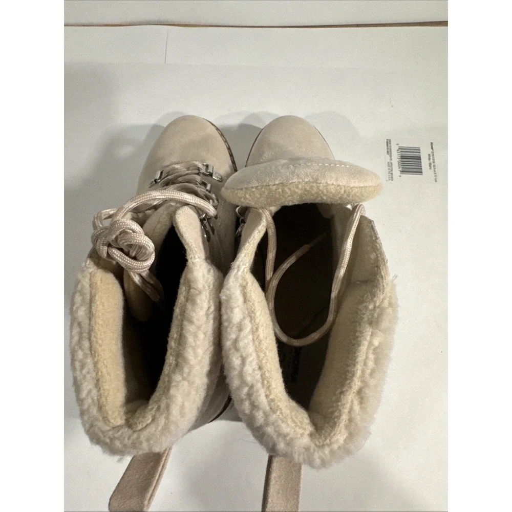 Sonoma Boots Women's 7 Margarita Cream Hiking Ortholite Scotchgard Protector - Picture 3 of 16